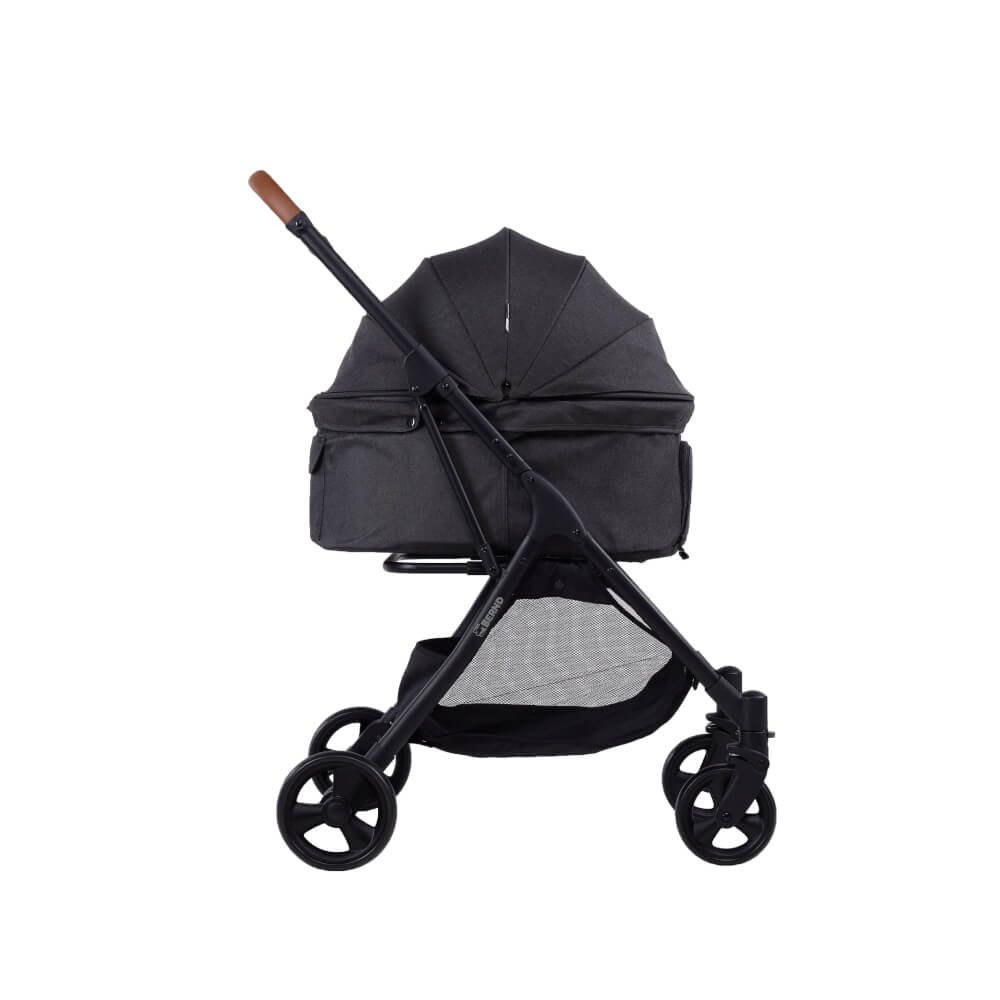  รถเข็นสัตว์เลี้ยง พับอัตโนมัติ BERND Lina Pet Auto Fold - Carbon Black_0